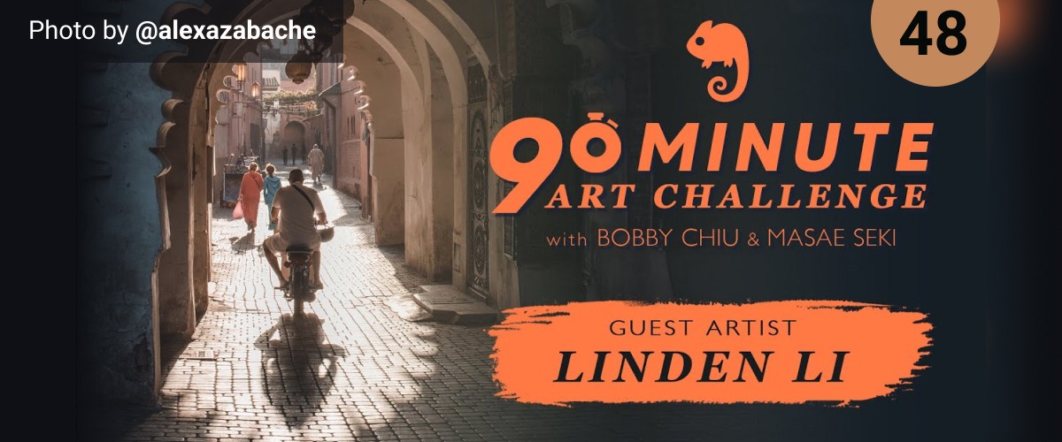 90 Minute Art Challenge with Linden Li cover image