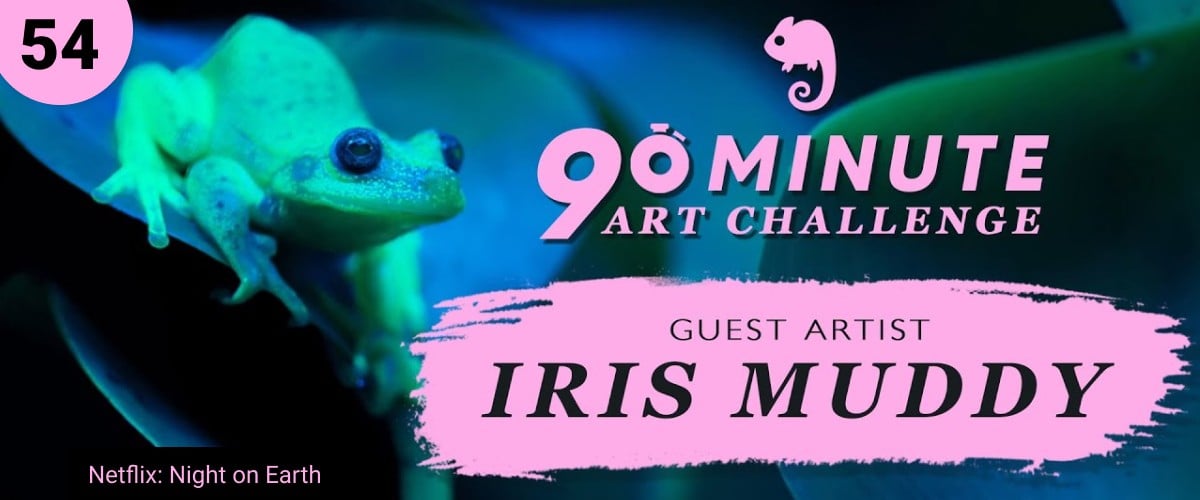 90 Minute Art Challenge with Iris Muddy cover image