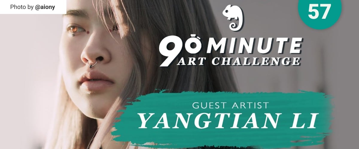 90 Minute Art Challenge with Yangtian Li cover image